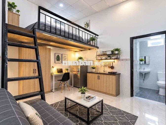 Phòng Trọ- Căn Hộ Mới Xây Vườn Lài Ban Công Tách Bếp