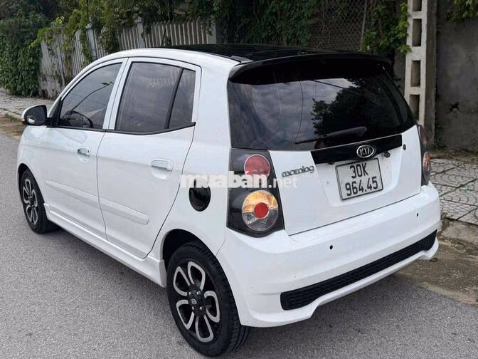 Kia Morning 2009 Số tự động Trắng