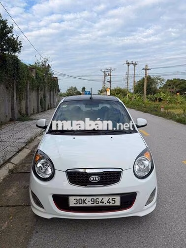 Kia Morning 2009 Số tự động Trắng
