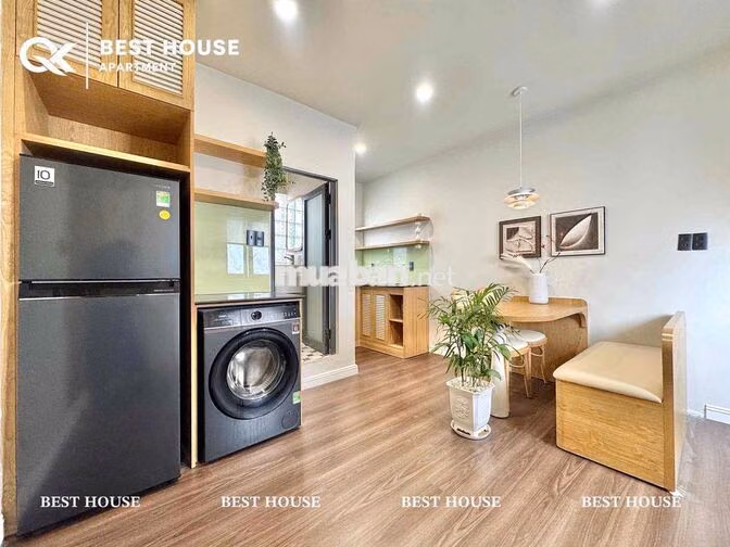CHDV 1 PHÒNG NGỦ SÂN VƯỜN - NGAY ETOWN CỘNG HOÀ - NHÀ MỚI 100%