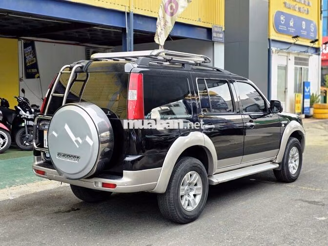 Ford Everest TDCi 2.5 AT 2008 Đen 113.000 km
