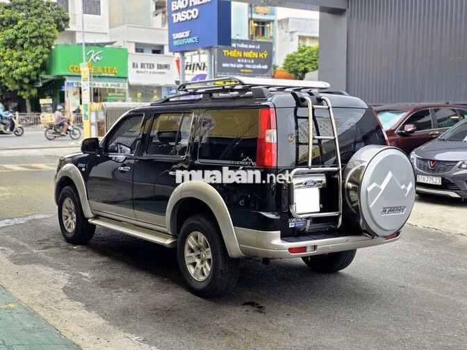 Ford Everest TDCi 2.5 AT 2008 Đen 113.000 km