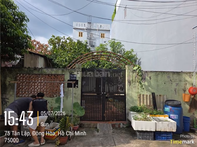 Bán nhà đất 150m2 Đông Hòa, Dĩ An sát Làng ĐHQG TP. HCM, Metro số 1