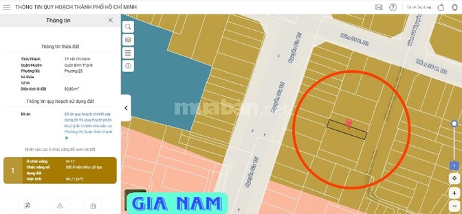 BÁN NHÀ MẶT TIỀN HẺM LỘ GIỚI 14M : 36/8 NGUYỄN GIA TRÍ - P. 25 - Q. BT
