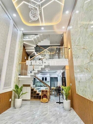 Cho Thuê Nhà Đẹp Mới Xây Full Nội Thất Bình Tân