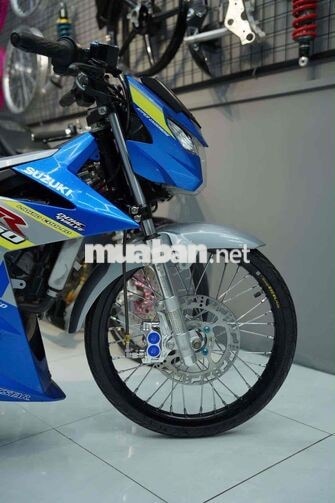 Suzuki Raider R150 Xanh Bạc Xe thể thao