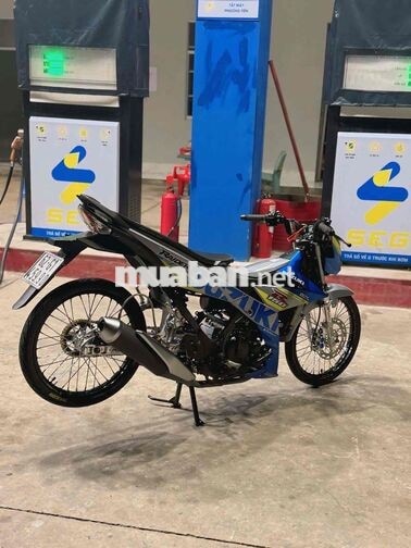 Suzuki Raider R150 Xanh Bạc Xe thể thao