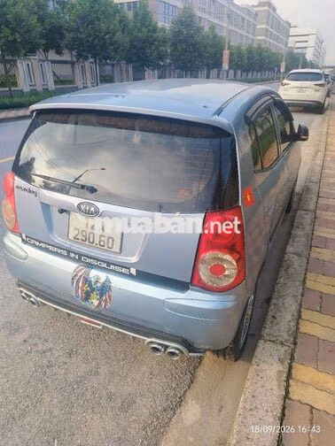 Kia Morning 2008 Xanh 5 chỗ