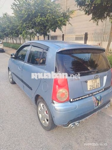 Kia Morning 2008 Xanh 5 chỗ