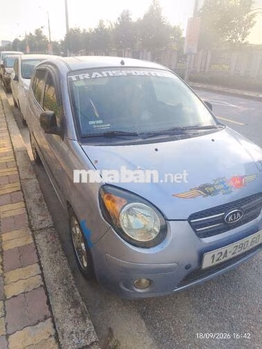 Kia Morning 2008 Xanh 5 chỗ