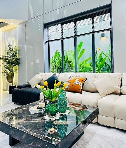 Bán nhà mới đẹp 2 mặt tiền HXH (5x15) 134/44 Đường số 1 p16 Gò Vấp 