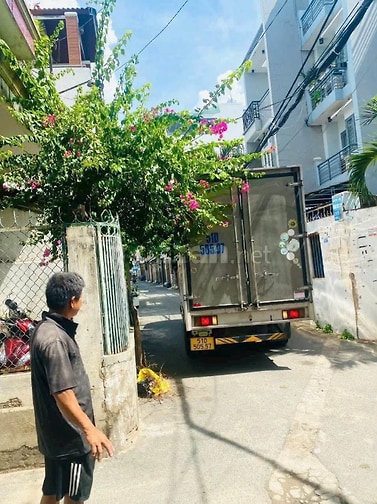 Bán nhà mới đẹp 2 mặt tiền HXH (5x15) 134/44 Đường số 1 p16 Gò Vấp 