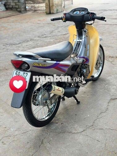 Xìpo 2002 máy 120 6 số màu bạc pót chơ mới 90%