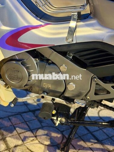 Xìpo 2002 máy 120 6 số màu bạc pót chơ mới 90%
