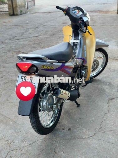 Xìpo 2002 máy 120 6 số màu bạc pót chơ mới 90%