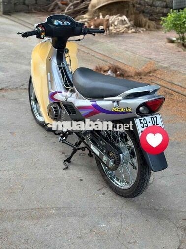 Xìpo 2002 máy 120 6 số màu bạc pót chơ mới 90%