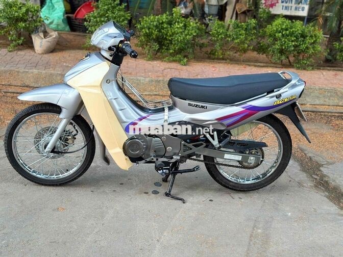 Xìpo 2002 máy 120 6 số màu bạc pót chơ mới 90%