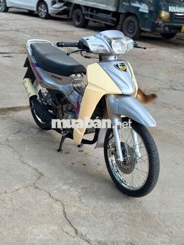 Xìpo 2002 máy 120 6 số màu bạc pót chơ mới 90%