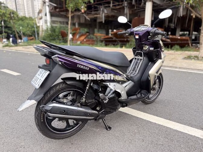 Yamaha Nouvo 5 Tím Bạc BSTP Zin 98% đẹp Lung Linh