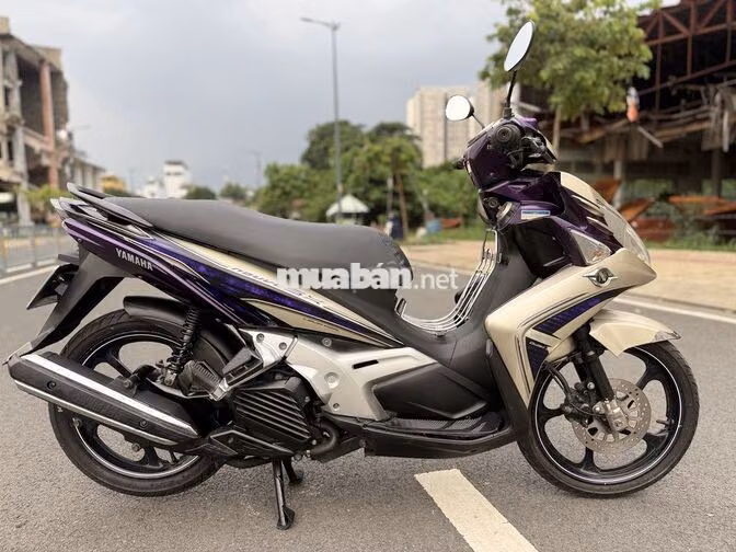 Yamaha Nouvo 5 Tím Bạc BSTP Zin 98% đẹp Lung Linh