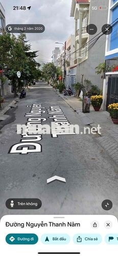 BÁN ĐẤT TẶNG NHÀ C4 ĐƯỜNG NGUYỄN THANH NĂM