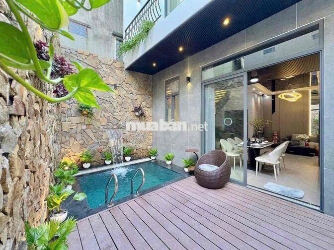 CHO THUÊ NHÀ 3 PHÒNG NGỦ CÓ HỒ BƠI RIÊNG MẶT TIỀN BẮC ĐẨU