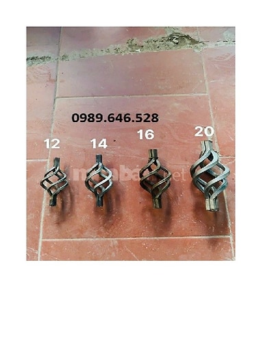 Quả rọ sắt nhiều mẫu cho các hạng mục mỹ thuật