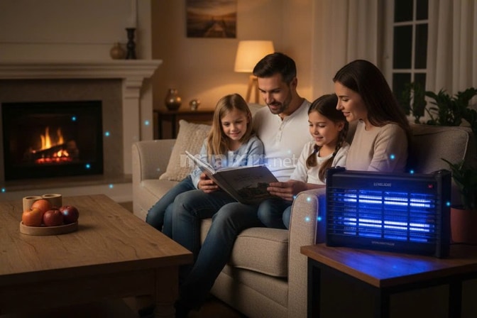 Đèn diệt côn trùng, ruỗi muỗi LUMI-20W