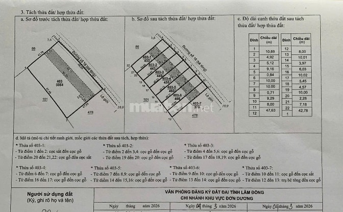  - Vị trí đất Đơn Dương Thạnh Mỹ cầu 14 vô 4km và cách TP Đà Lạt 45 km