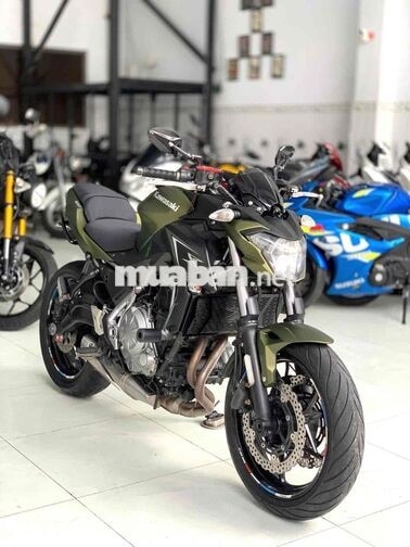 Kawasaki Z650 ABS 2018 Xanh rêu