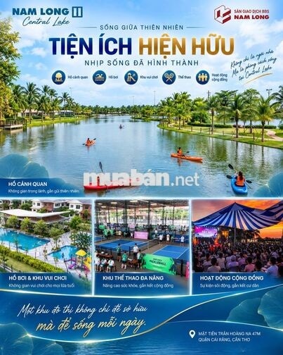 Nhà phố Nam Long II từ 8,9 tỷ: 264m² vừa ở vừa kinh doanh