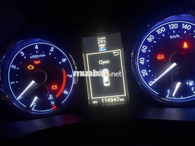 Toyota Corolla Altis 2016 Bạc 114947 km