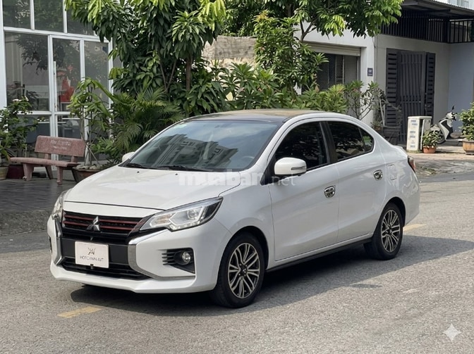 Misubishi Atrage lướt 3.400km, mới 99%, 4,5l xăng/100 km, Phim 3M Mỹ