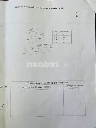 Cần bán đất thổ cư Long Hậu đường nhựa 6m