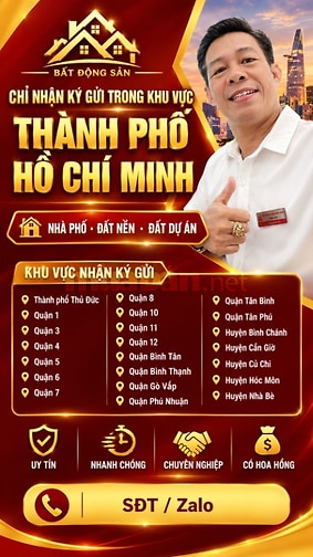 ký gửi nhà đất - bán nhanh - Phạm vi TPHCM