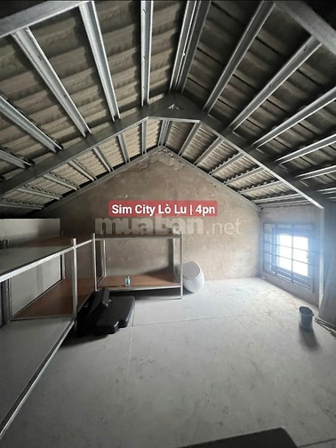 (13tr5) Nhà Simcity LÒ LU gần Vinhomes | 4pn + áp mái, có nội thất