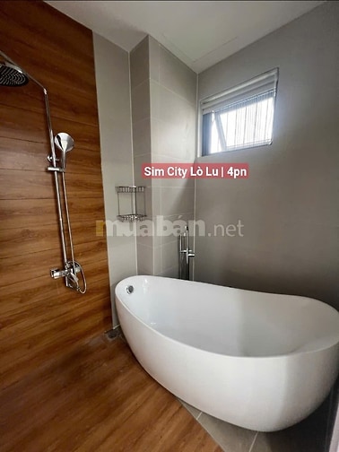 (13tr5) Nhà Simcity LÒ LU gần Vinhomes | 4pn + áp mái, có nội thất