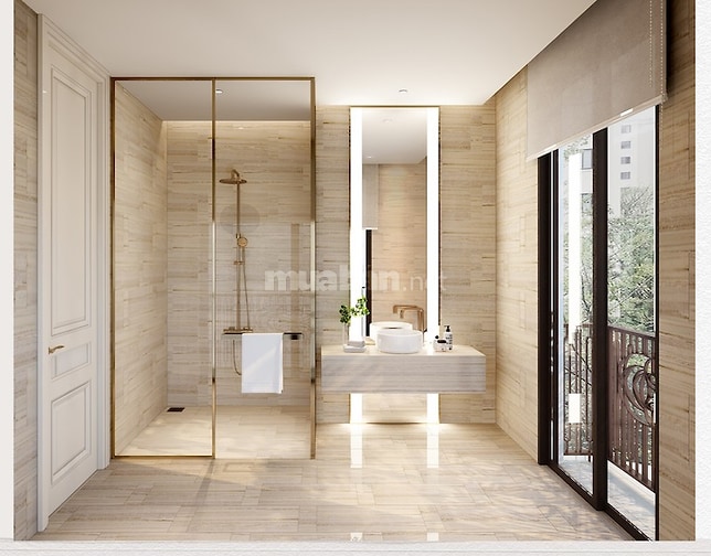 Biệt thự vinhomes Tân Cảng, DT 275 m2, nhà hoàn thiện, 4 tầng, 270 tỷ