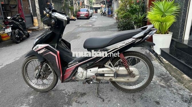 Honda Wave RSX 2012 Đen đỏ trắng bstp
