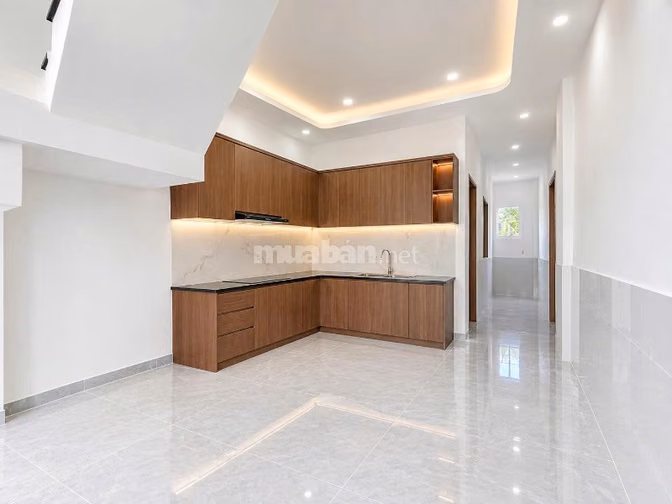 Biệt thự mini 2 lầu,mới xây, vào ở ngay sổ sẵn, chỉ với 650 triệu.
