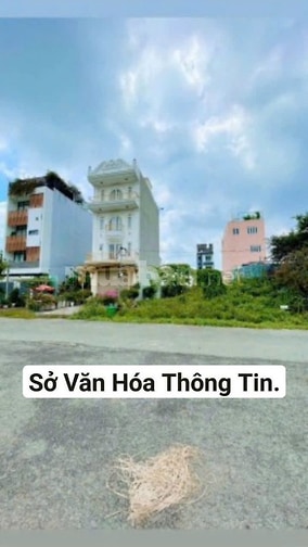 BÁN NHANH NỀN ĐẤT SỔ ĐỎ KDC SỞ VĂN HOA THÔNG TIN QUẬN 9. GIÁ 6TỶ210