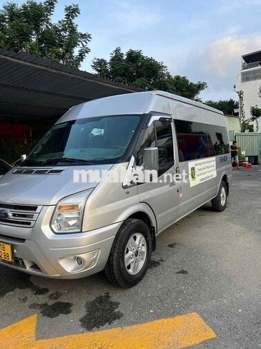 Ford Transit 16 chỗ 2018 Máy dầu Bạc