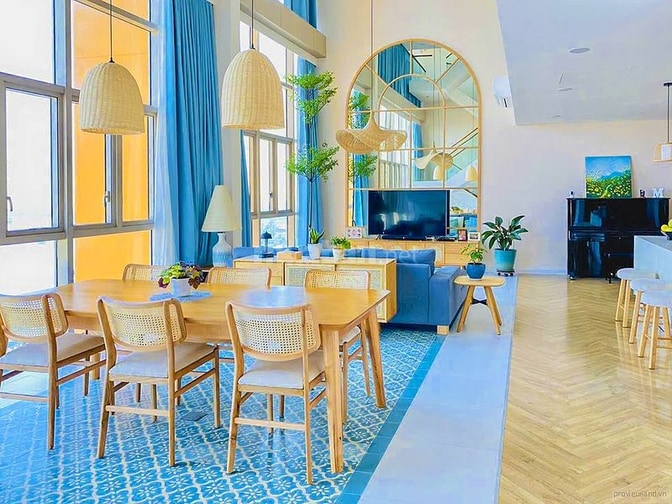 Bán Penthouse The Vista 5 phòng ngủ tầng cao view sông 456m2