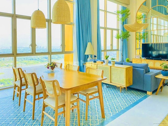 Bán Penthouse The Vista 5 phòng ngủ tầng cao view sông 456m2