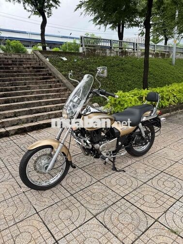 BAJAJ CRUSUE 220cc 2017 Vàng đồng 2700 km
