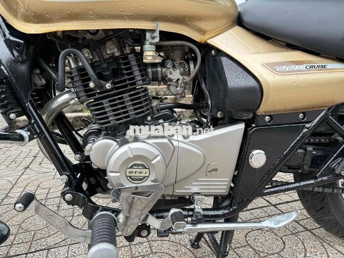 BAJAJ CRUSUE 220cc 2017 Vàng đồng 2700 km