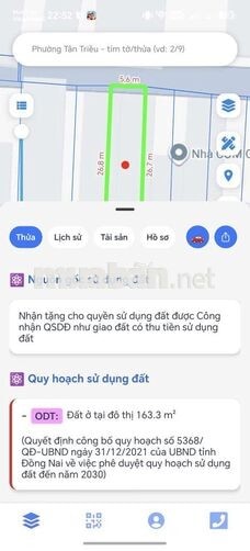 BÁN ĐẤT 6X27 TẶNG DÃY PHÒNG TRỌ THU NHẬP 4-5TR/ THÁNG