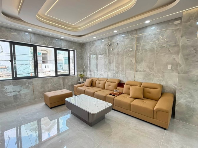 Bán nhà phố hẻm 551 Hương Lộ 2- hẻm rộng 10m full nội thất