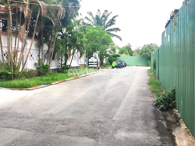 Bán đất khu Kim Sơn Thảo Điền, 2MT thoáng, 923m2, cách sông SG 80m