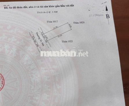Bán đất mặt tiền đường 6m,  Gần chợ đầu mối, gần quốc lộ 13 